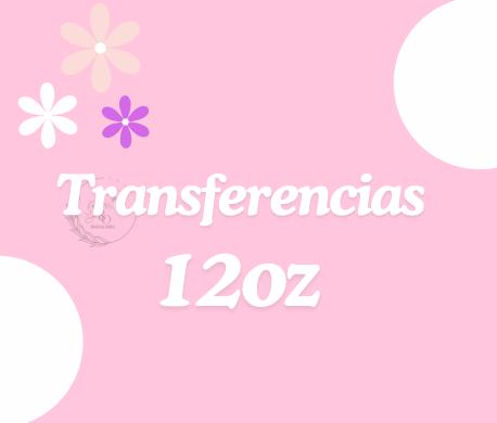 TRANSFERS DE SUBLIMACION PARA 12oz