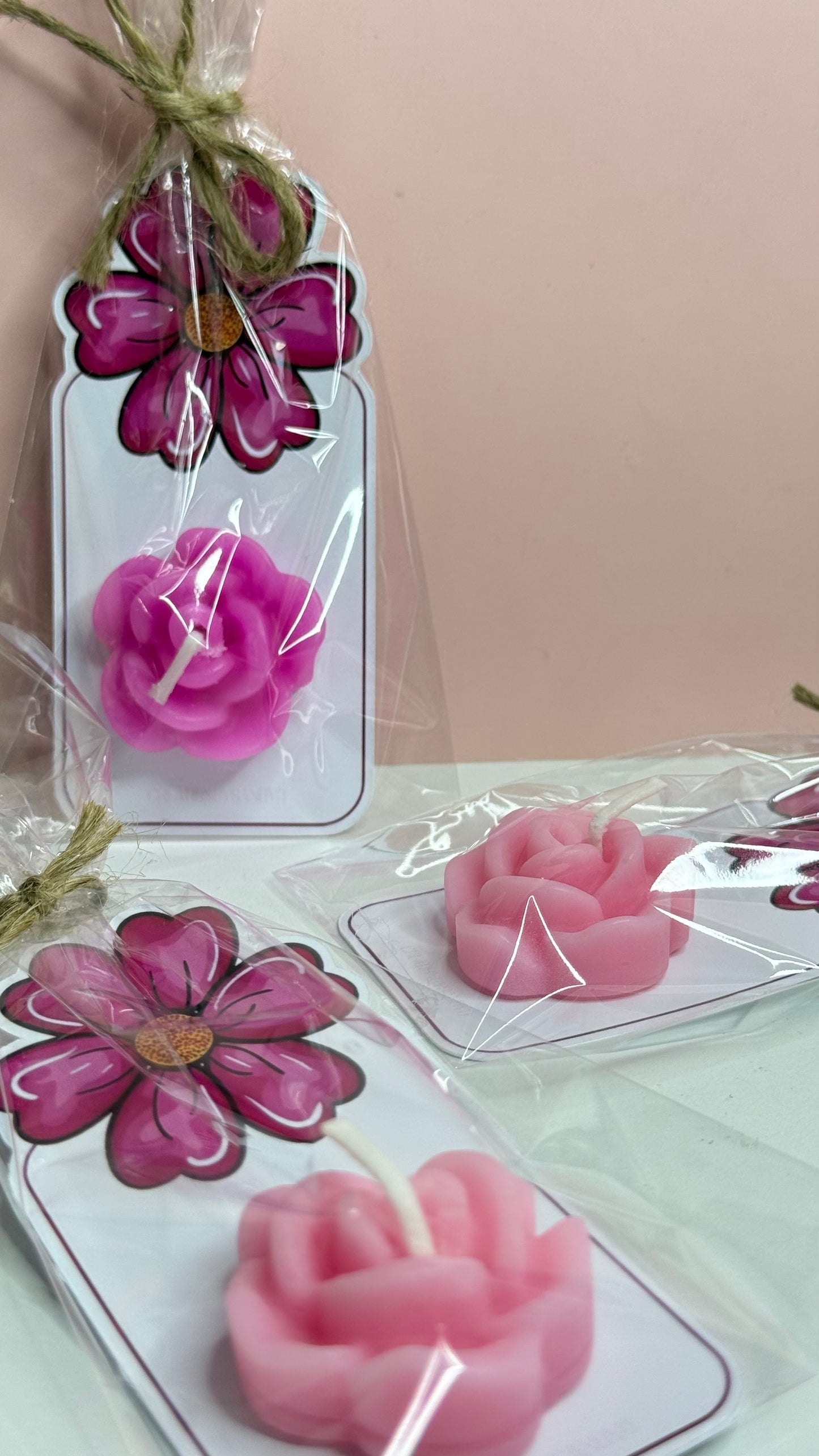 Mini Rose Candle Favors – Perfect for Party Gifts & Decoration | C4