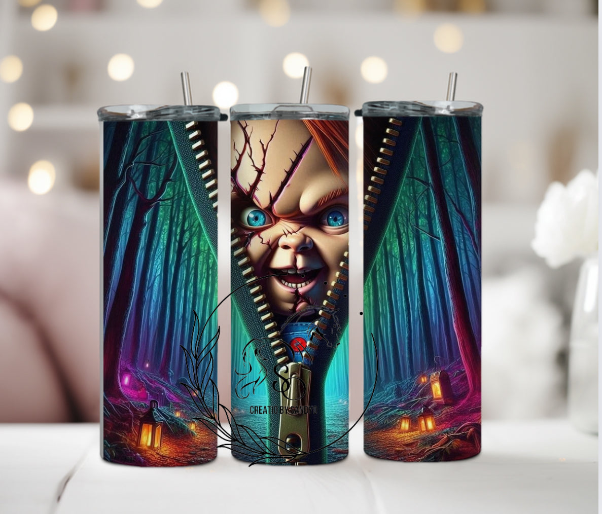 T741 | Sublimation Transfers | chucky halloween