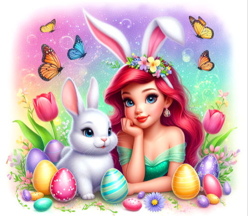 T514 Transfer Para Sublimacion | Ariel | Pascua