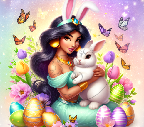 T522 Transfer Para Sublimacion | Jasmin | Pascua