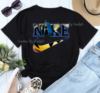 D58 DTF TRASFERS | Batman Nike