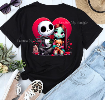 D61 DTF TRASFERS | Jack and Sally 2