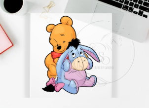 D70 DTF TRASFERS | DTF| Winnie the pooh and Igor