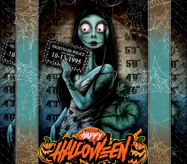 T723 | Sublimation Transfers | halloween 4