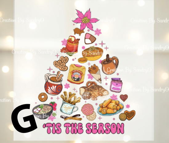 D197 | DTF TRANSFERS | NAVIDAD | TIS THE SEASON