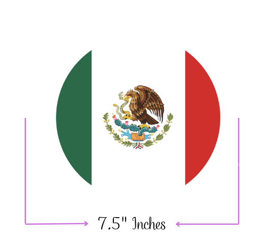 S5 | Decoración Comestible para tortas | Fiesta | Mexico