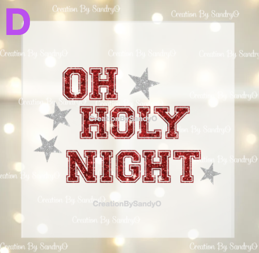 D204 | DTF TRANSFERS | NAVIDAD