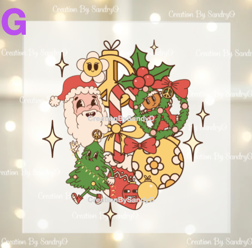 D204 | DTF TRANSFERS | NAVIDAD