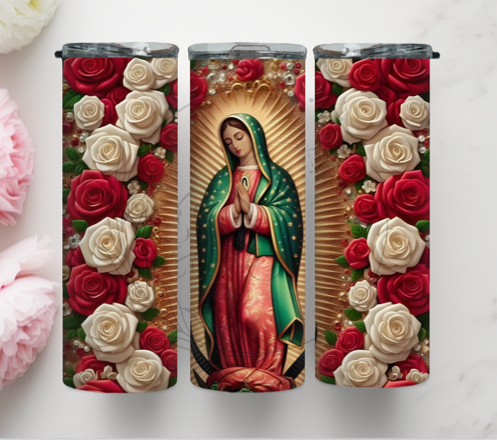 V233 | Tumbler Cup | Virgin of Guadalupe