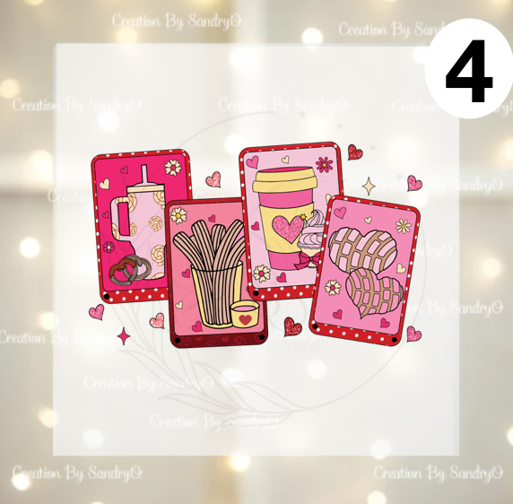 D218 DTF TRANSFERS | Valentine | DTF