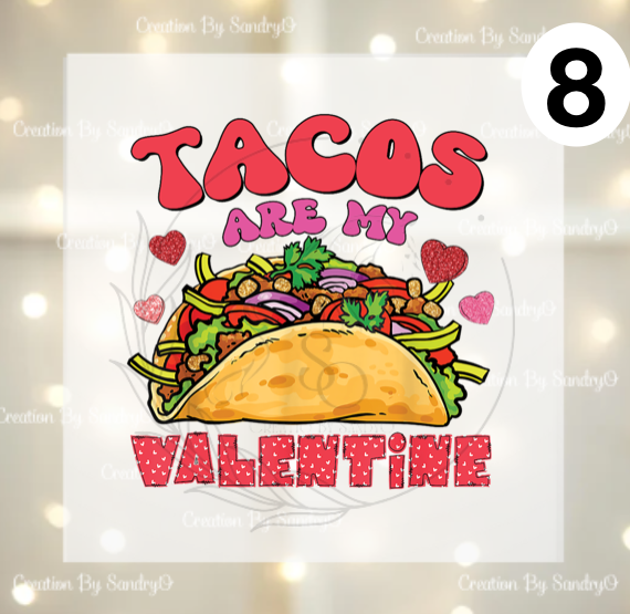 D218 DTF TRANSFERS | Valentine | DTF