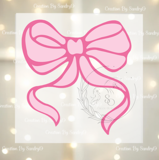 D220 DTF TRANSFERS | Moño o Corazon | DTF