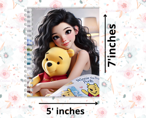 C8 | CUADERNO Y LIBRETA | Lo Mejor Para Abrazar Winnie The Pooh