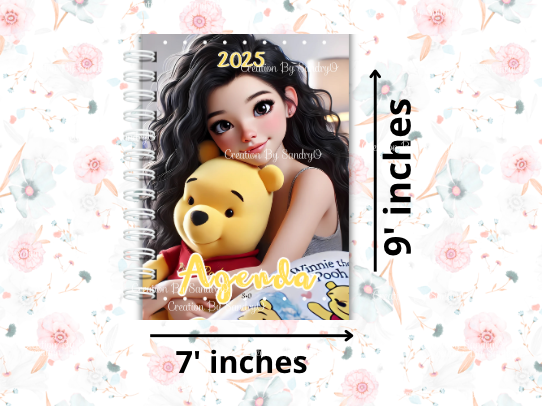 C8 | CUADERNO Y LIBRETA | Lo Mejor Para Abrazar Winnie The Pooh
