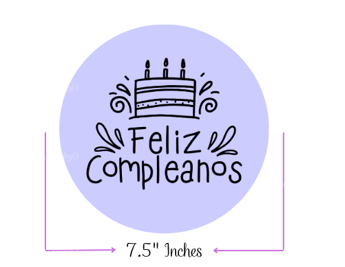 Decoración Comestible para tortas | S7 | Personalizada