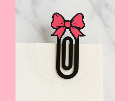 Bow 3D Papel Clip | K3