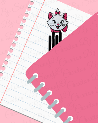 Marie 3D Papel Clip | K4