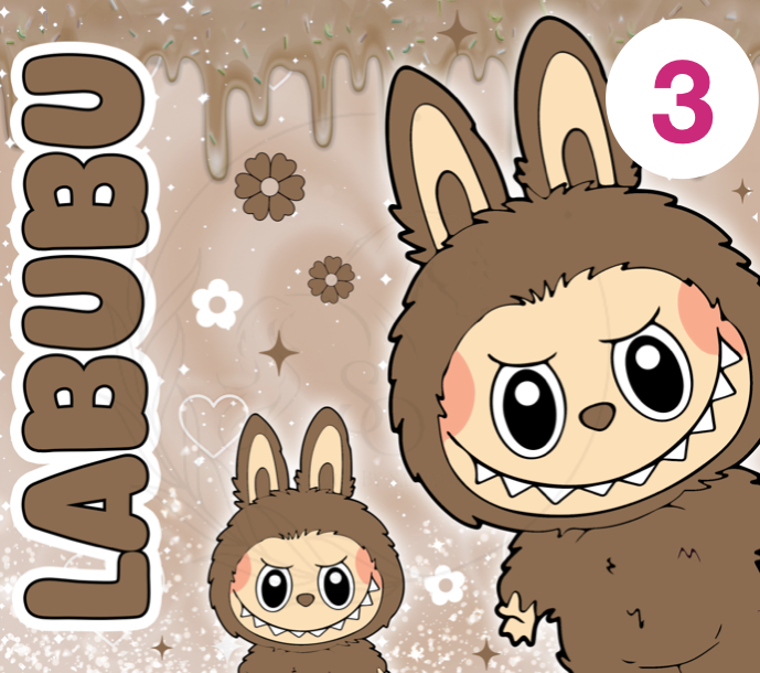 T908 TRANSFERS DE SUBLIMACION | LABUBU