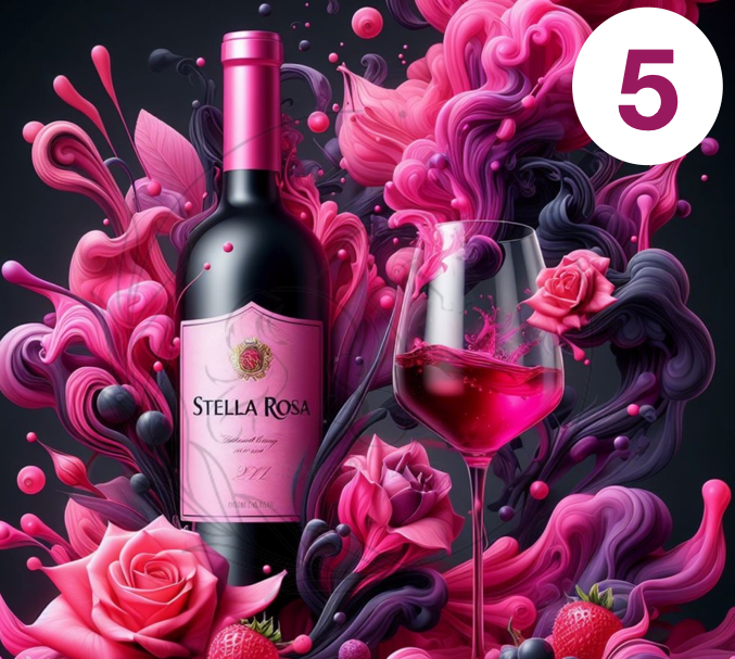 T909 | TRANSFERS DE SUBLIMACION | Stella Rosa