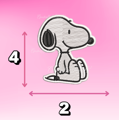 Snoopy Relax | X11 | Adhesivo Facil de colocar