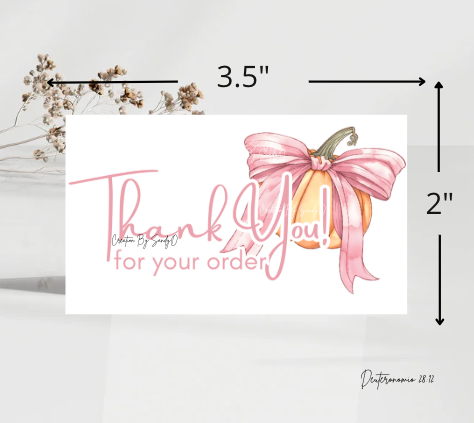 A1 | THANK YOU CARDS | UNIQUE STYLES