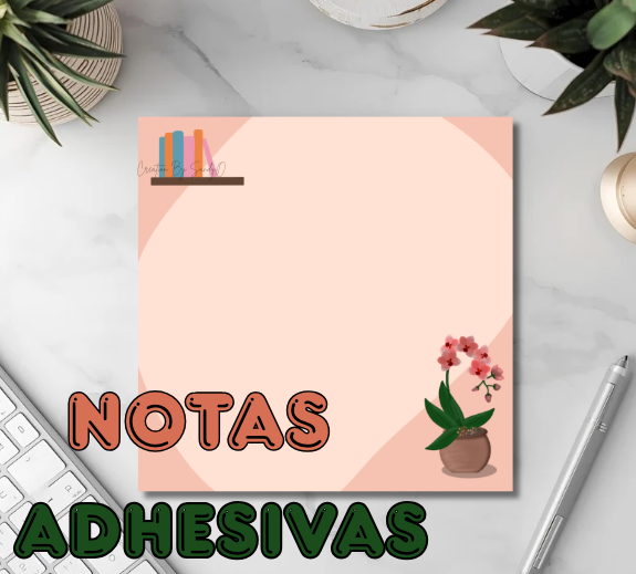 N3 Nota Adhesiva de 3X3 Pulgadas de Paginas | Plant and plan sticky note