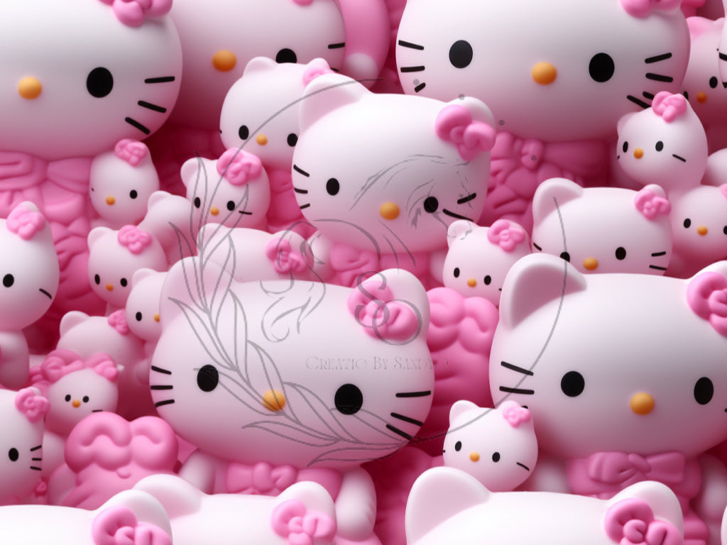 T170 Transfer De Sublimacion Hello Kitty