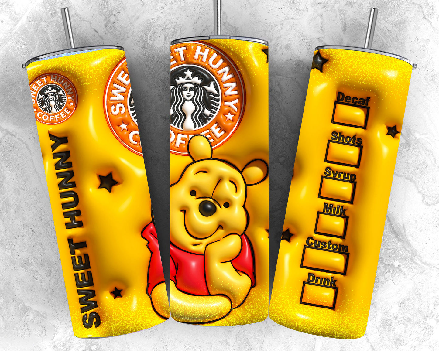 V52 Winnie the pooh Puff