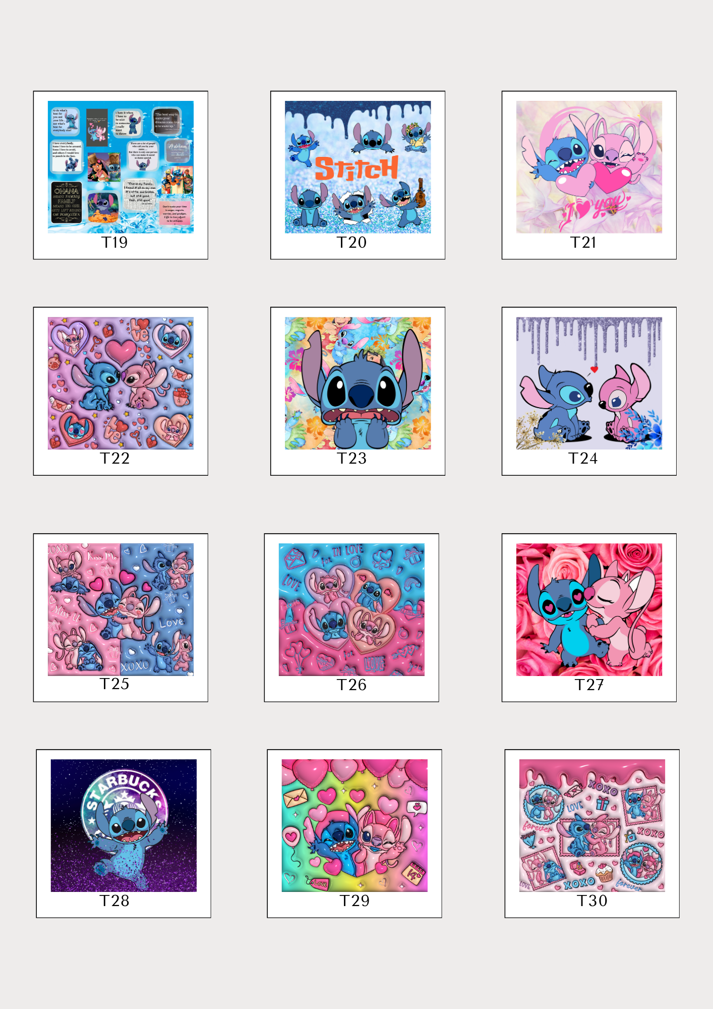 T19 | STITCH | TRANSFER DE SUBLIMACION