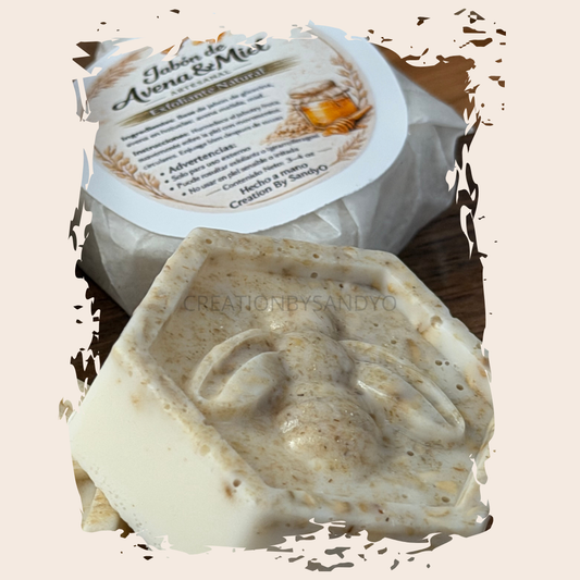Jabón de Avena con Miel