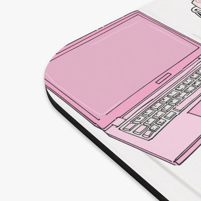 Boss Babe Pink Desk Mouse Pad — Girly Office Accessories