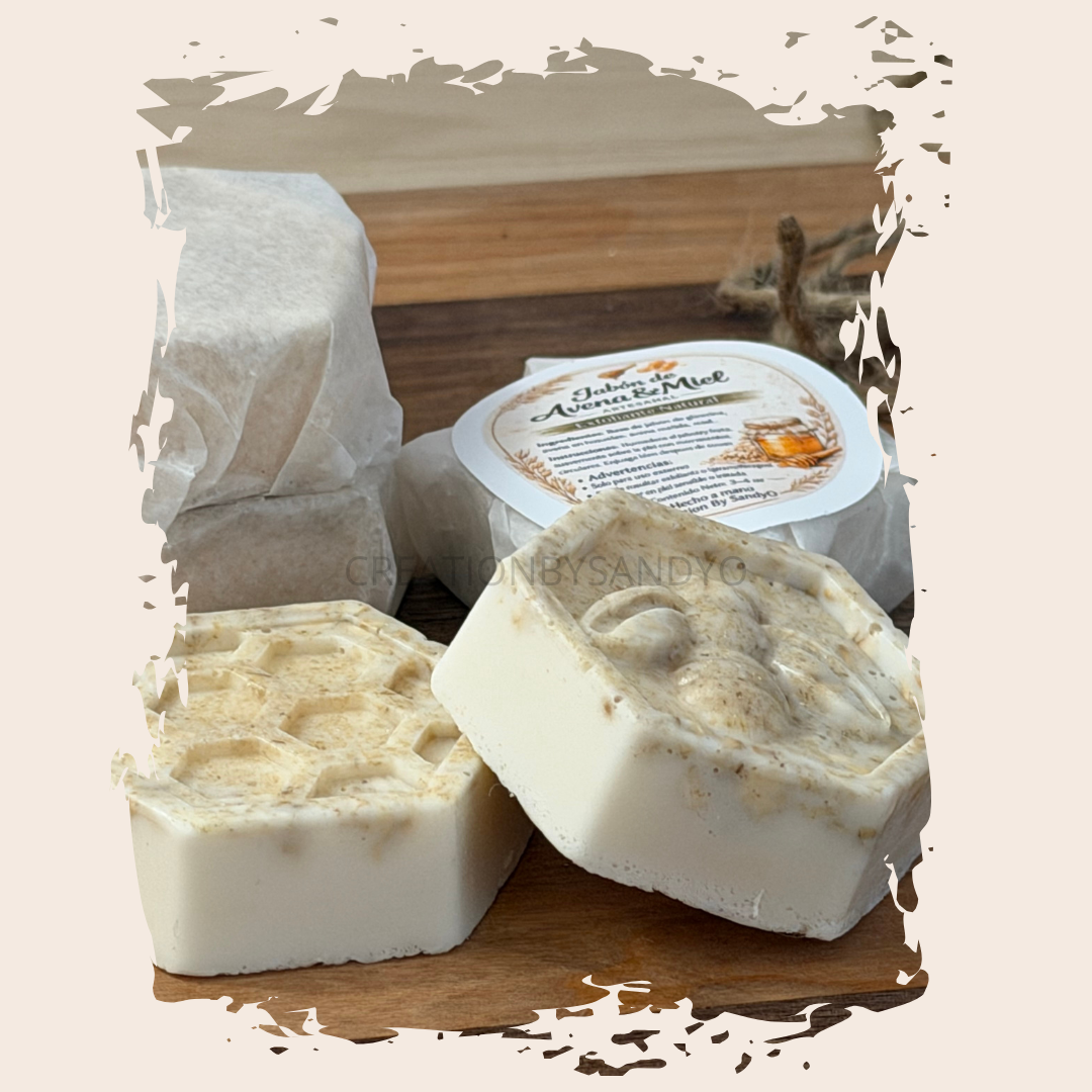 Jabón de Avena con Miel