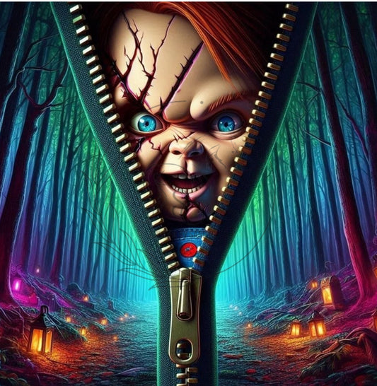 T741 | Sublimation Transfers | chucky halloween