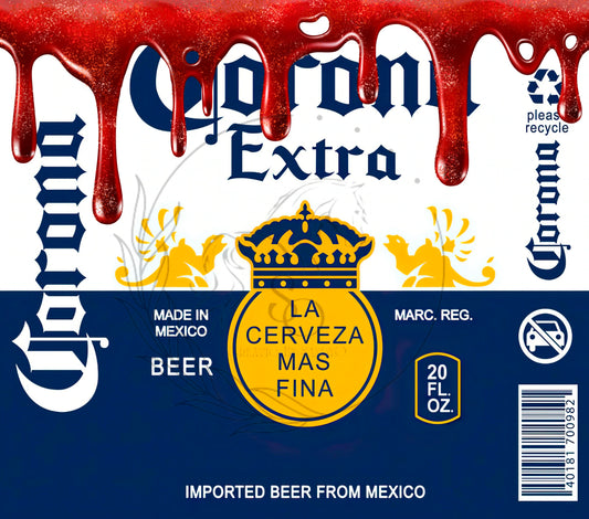 T368 Transferencia De Sublimaicon | Corona Michelada