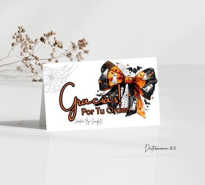 A2 | THANK YOU CARDS | HALLOWEEN