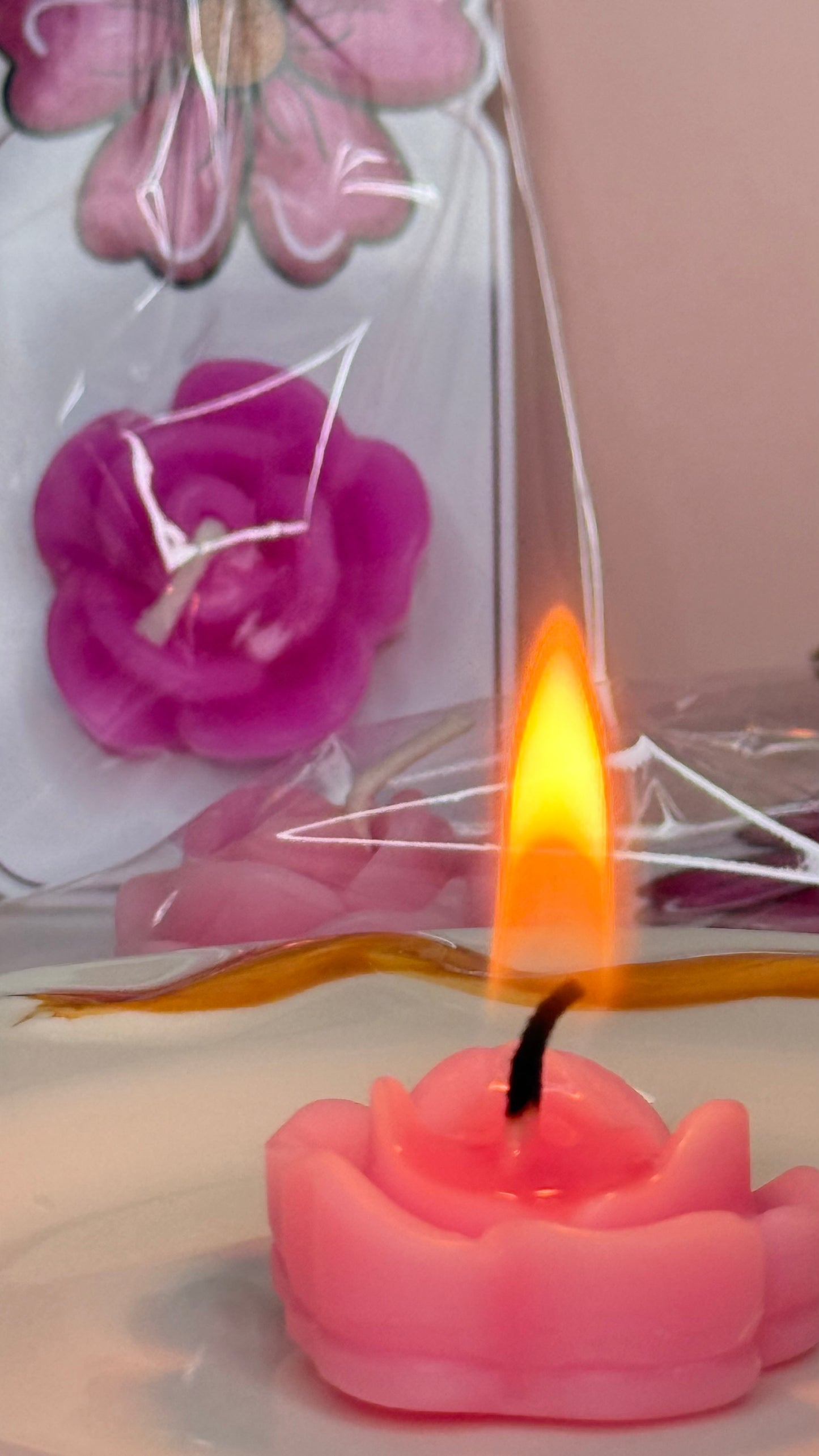 Mini Rose Candle Favors – Perfect for Party Gifts & Decoration | C4