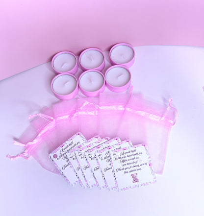C5 - Vela Mini para Baby Shower