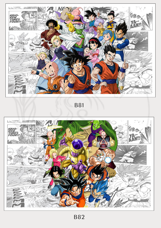 B81 - Dragon ball Z, Superman, Cars y mas..
