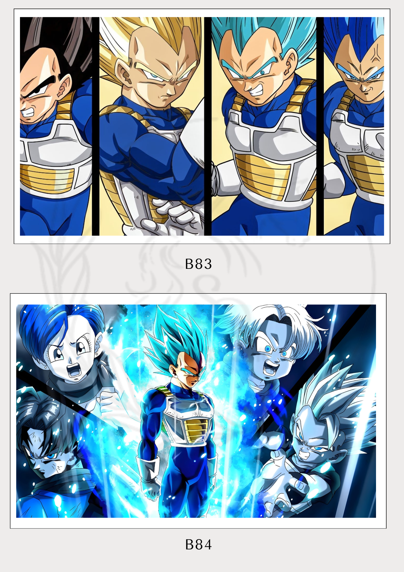 B81 - Dragon ball Z, Superman, Cars y mas..