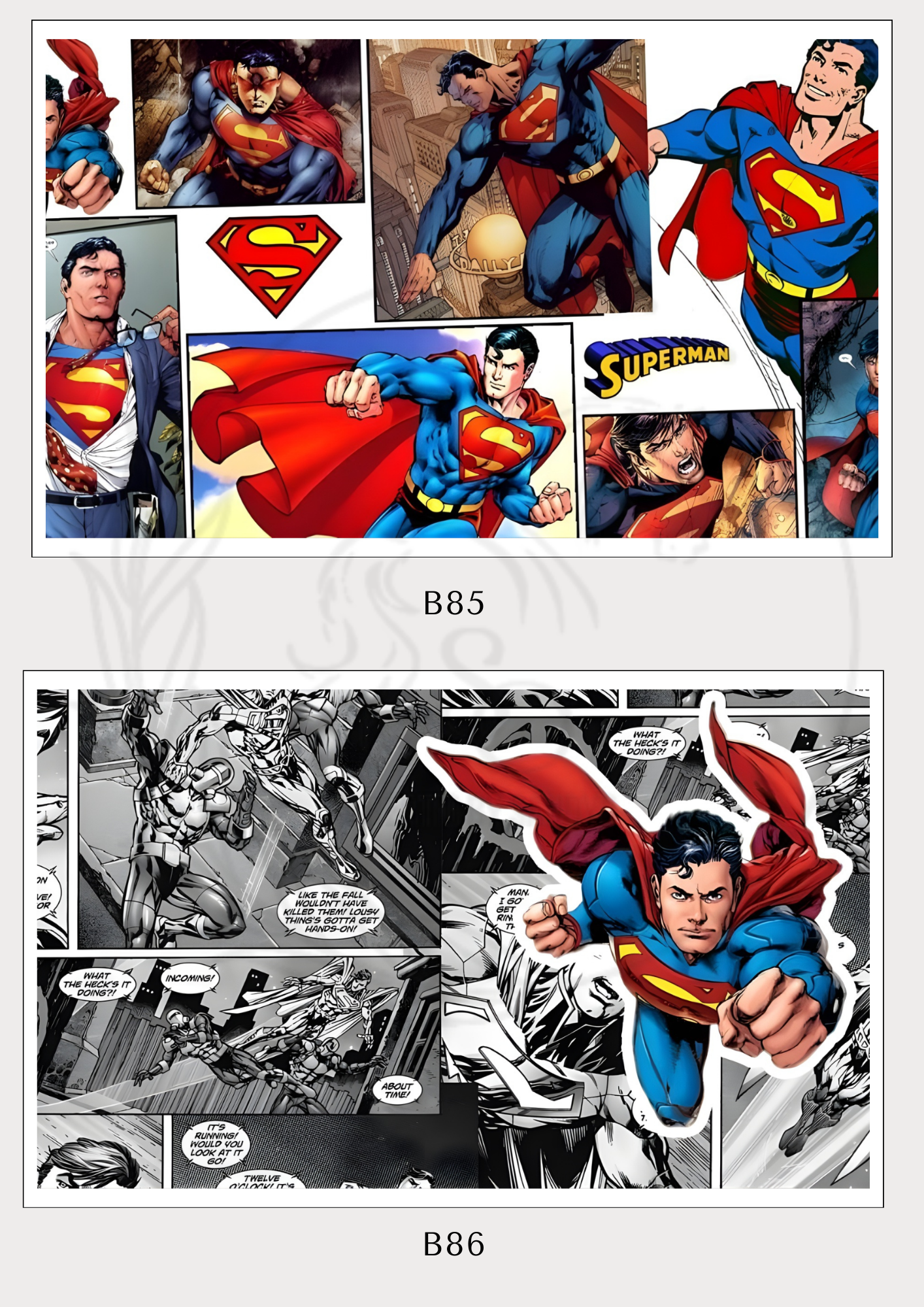 B81 - Dragon ball Z, Superman, Cars y mas..