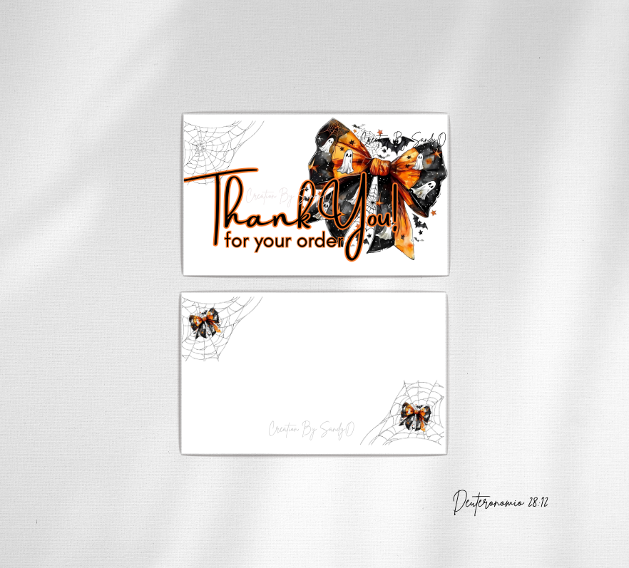 A2 | THANK YOU CARDS | HALLOWEEN