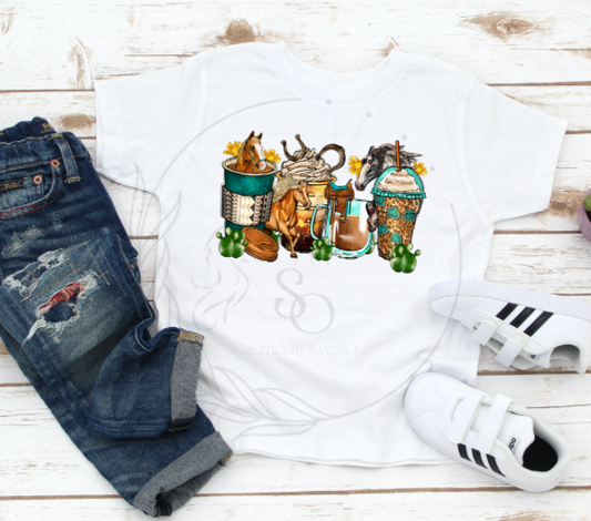 DIGITAL DOWNLOAD | PNG FILE | Coffee Caballos | P13