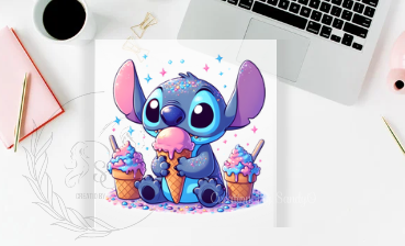 DIGITAL DOWNLOAD | PNG FILE | Stitch | P55