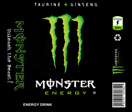 T776 | Sublimation Transfers | Energy Drink