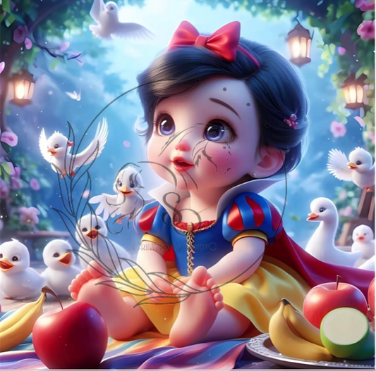 T789 | Sublimation Transfers | Princess Snow White