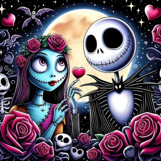 T794 | Sublimation Transfers | Jack and Sally