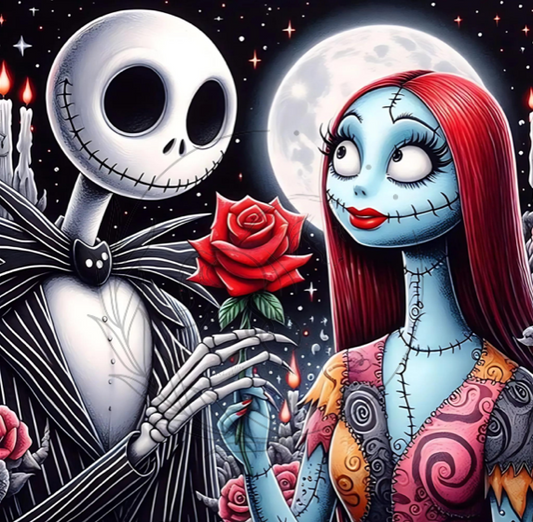 T792 | Sublimation Transfers | Jack and Sally