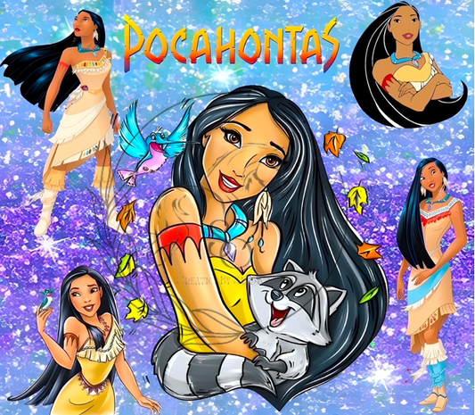 T813 | Sublimation Transfers | Pocahontas