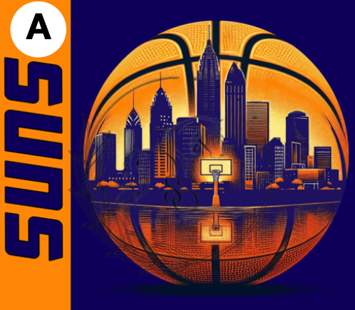 T821 | Sublimation Transfers | Phoenix Basketball